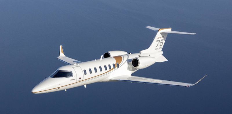 Feel A Limitless Freedom Inside The Learjet 75 Liberty