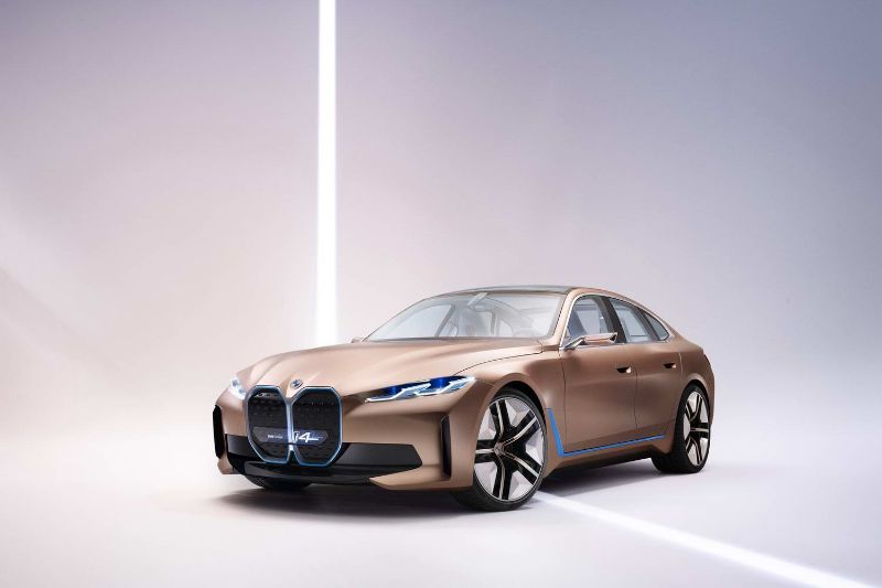 BMW Concept i4 Electric Gran Coupe: The First Pure Electric Supercar