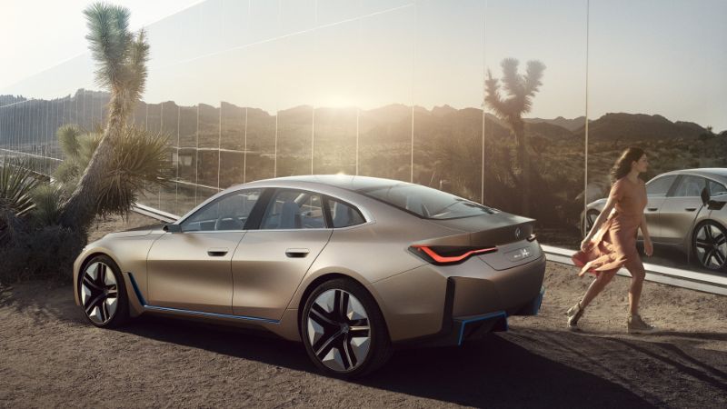 BMW Concept i4 Electric Gran Coupe: The First Pure Electric Supercar