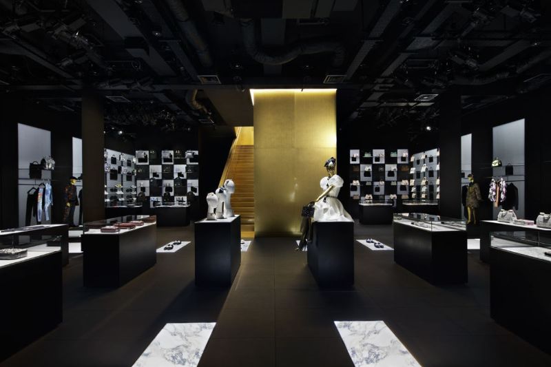 Inside Dolce & Gabbana Aoyama Store: A Gwenael Nicolas' Unique Design