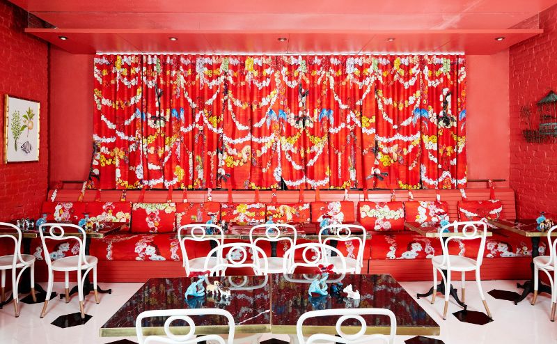 Sasha Bikoff's Unique Design Project: The Mess, An Iconic Restaurant