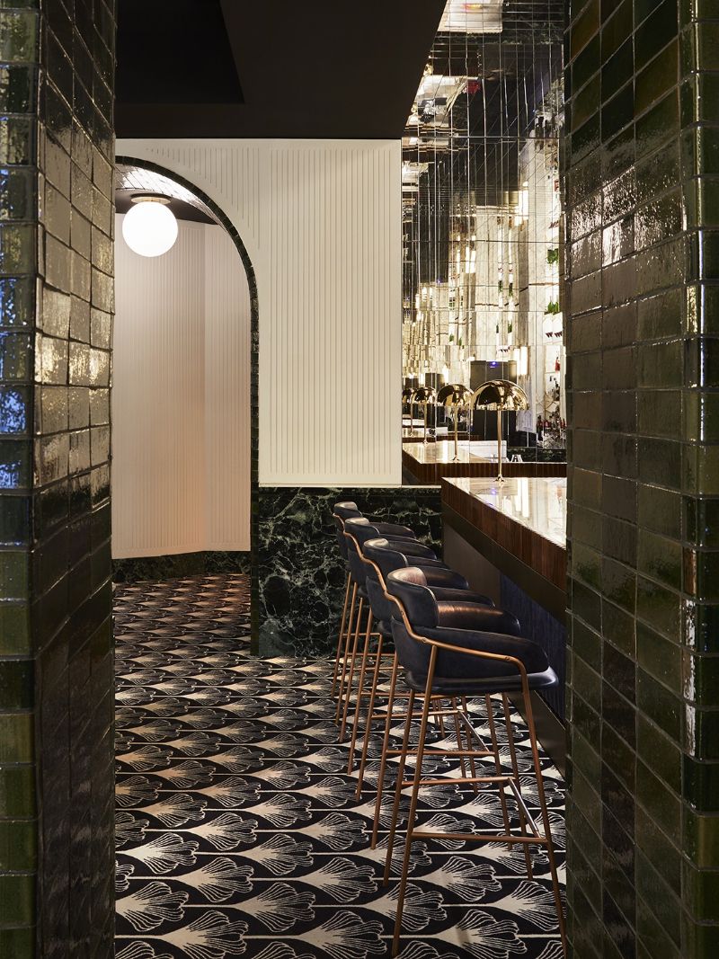 The Beefbar Paris By Humbert et Poyet: An Ode To Art Noveau Style