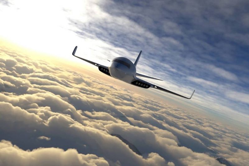 The Eather One Private Jet: A Unique Aircraft That Generates Power
