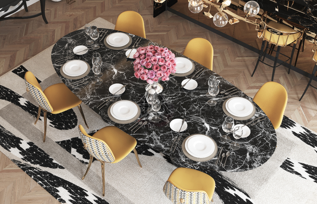 Give Your Dining Room A Glamorous Flair With These Luxury Dining Tables!