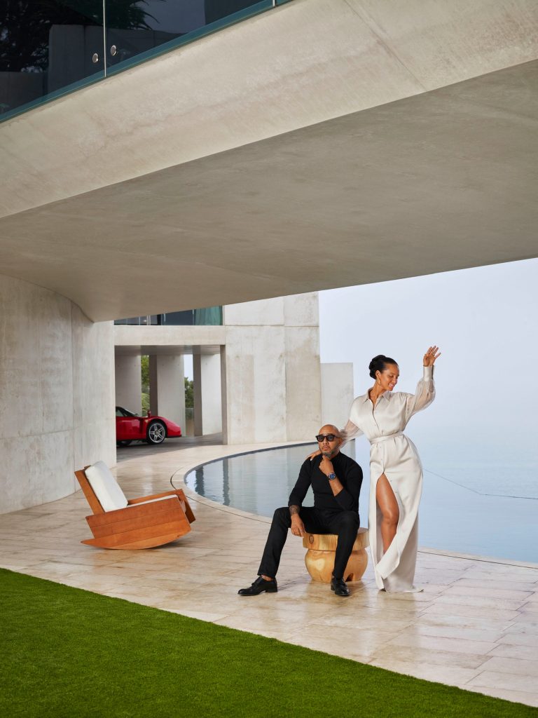 Alicia Keys and Swizz Beatz Open The Doors To Their Luxury Mansion In California