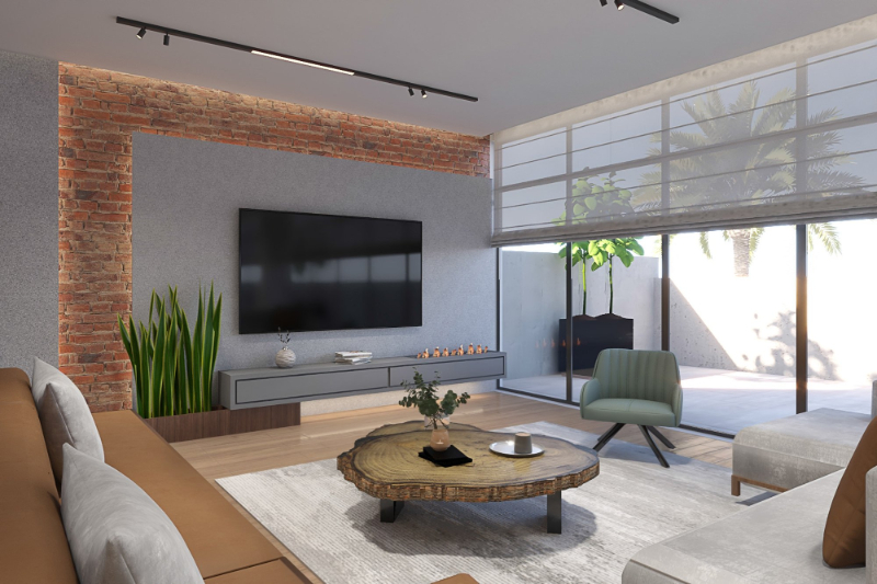 Living Room Design by HNS Interior Decoration Dubai Interior Design