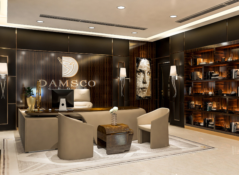 damasco commercial interior design project by belhasa interiors