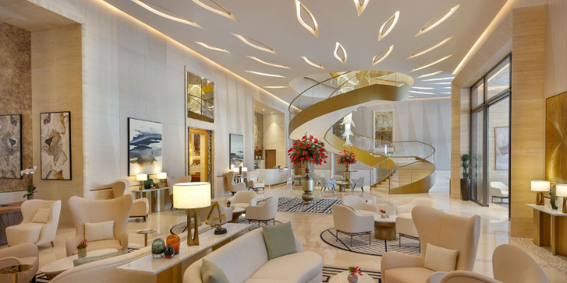 St. Regis Hotel Dubai Hotel Interior Design Projects By HBA تصميم داخلي